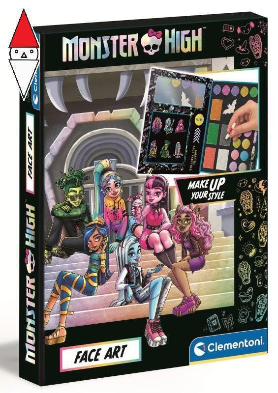 GIOCO DI IMITAZIONE CLEMENTONI MONSTER HIGH FACE ART