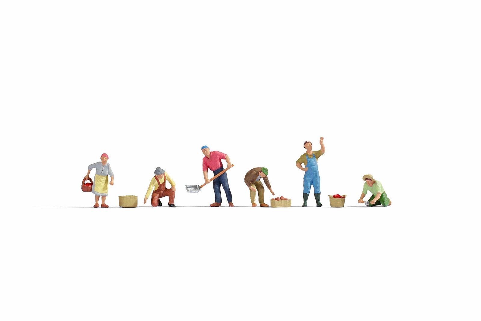 15613 Noch HO Personaggi lavoratori agricoli scala 1:87 contenuto come da foto