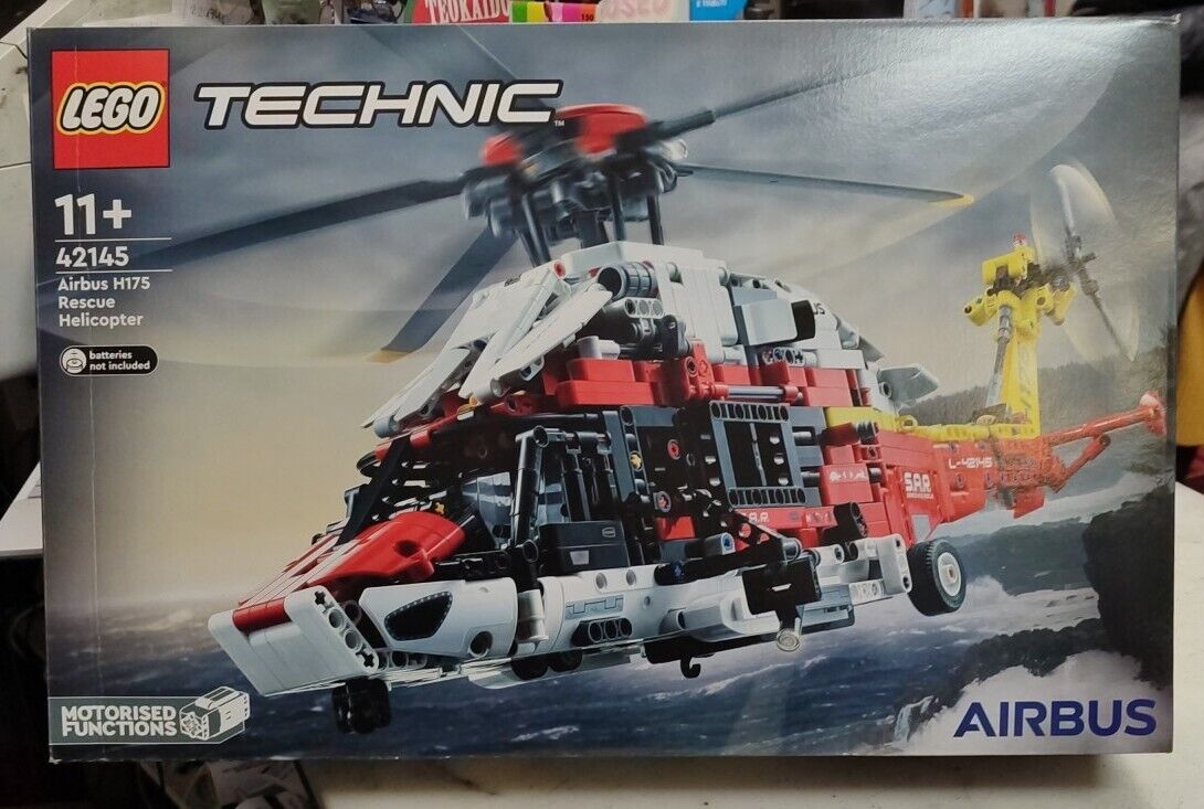 LEGO TECHNIC 42145 Elicottero di salvataggio Airbus H175 nuovo