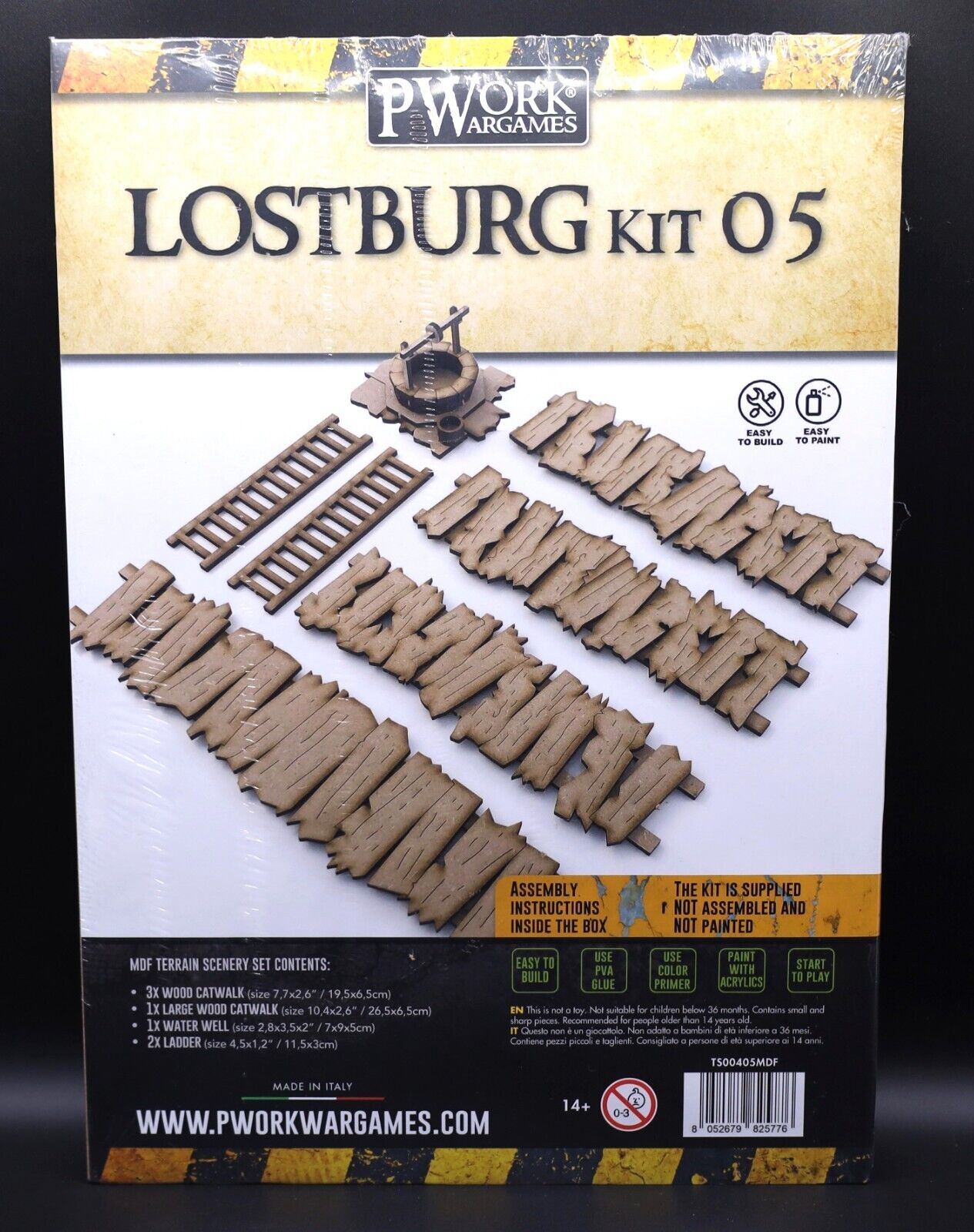 Wargames Terrain Scenery - Lost Burg Kit 05 - Warhammer - Bolt Action
