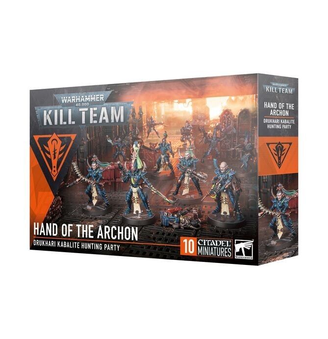 MANO DELL'ARCONTE set di miniature KILL TEAM warhammer 40k HAND OF THE ARCHON et