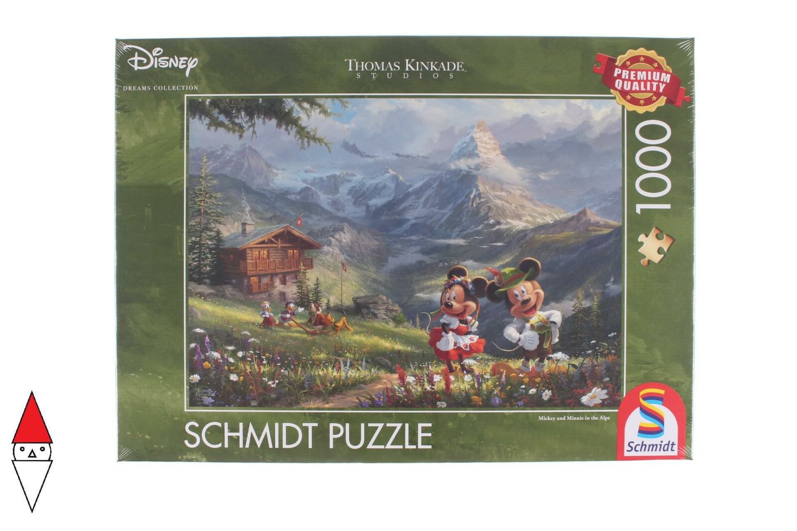 PUZZLE DISNEY SCHMIDT CARTONI ANIMATI KINKADE DISNEY MICKEY AND MINNIE 1000 PZ
