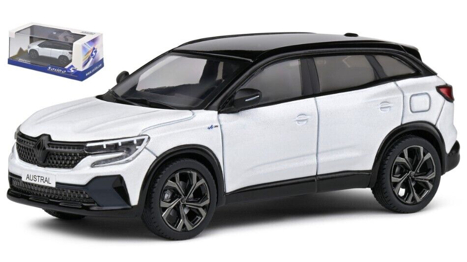 Renault Austral Alpine 2022 White 1:43 Model 4305204 SOLIDO