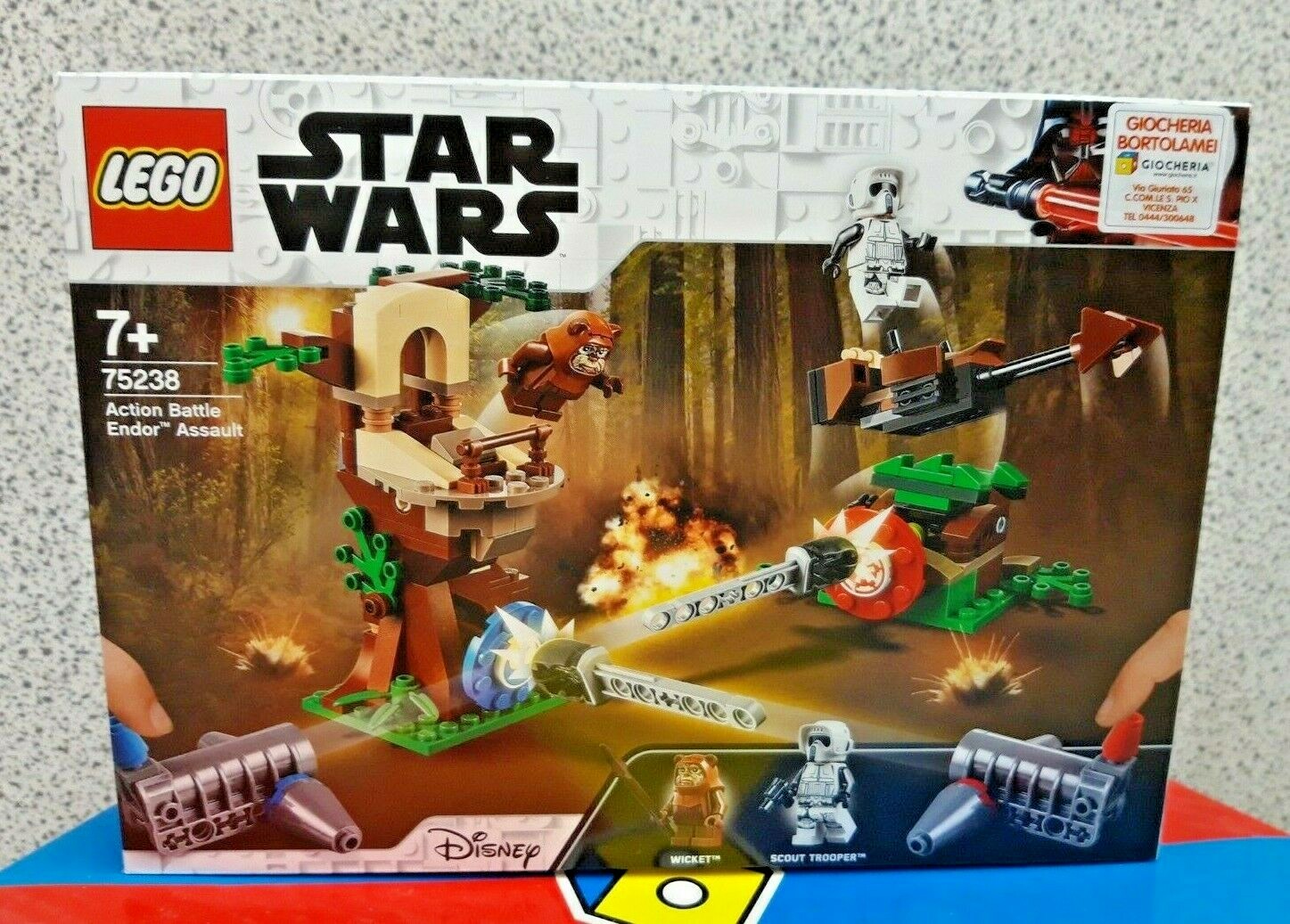 Lego 75238 Star Wars Assalto ad Endor +7 anni