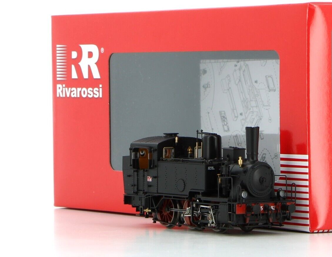 RIVAROSSI HR2790S 835 092 Casse d’acqua rivettate, fanali elettrici DCC SOUND