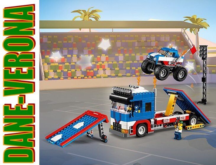 Lego - TRUCK DELLO STUNTMAN - Mobile Stunt Show (31085) Creator