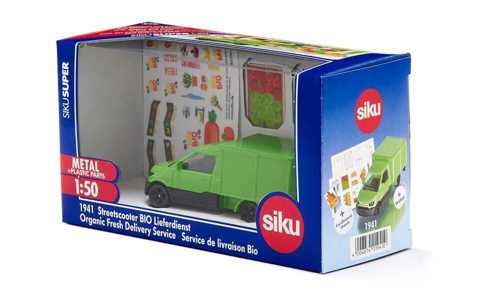 SIKU SUPER  1:50 DIE CAST FURGONE CONSEGNE FRESCO BIO STREETSCOOTER     ART 1941