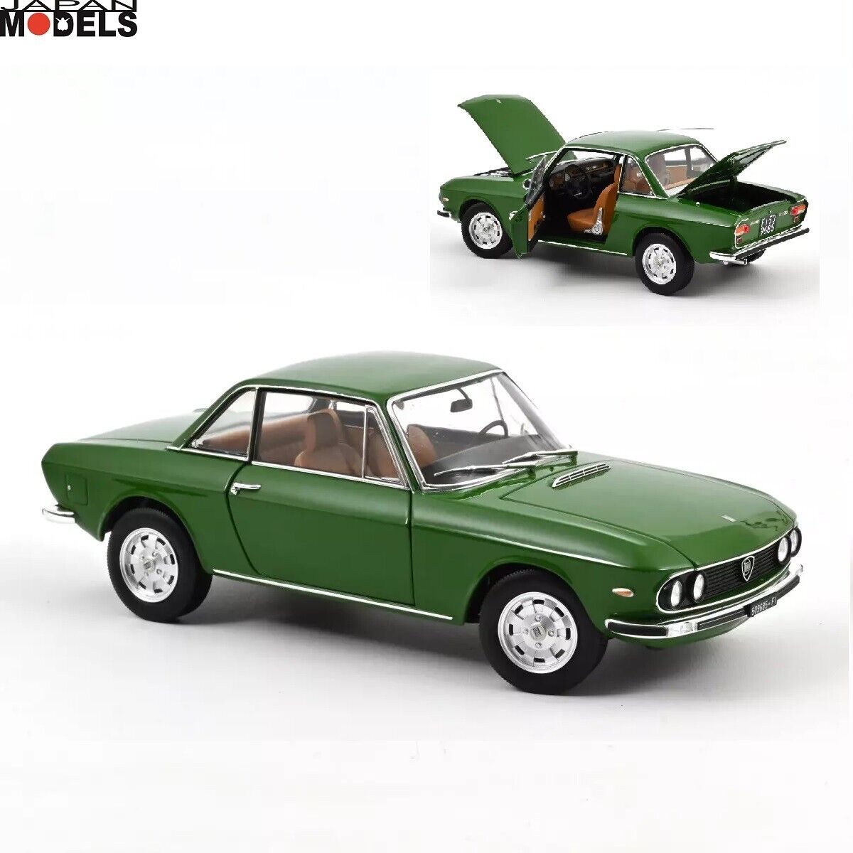 LANCIA FULVIA 3 1975 Dublin Green - Verde Norev 187983 Die Cast 1/18 New Nuovo