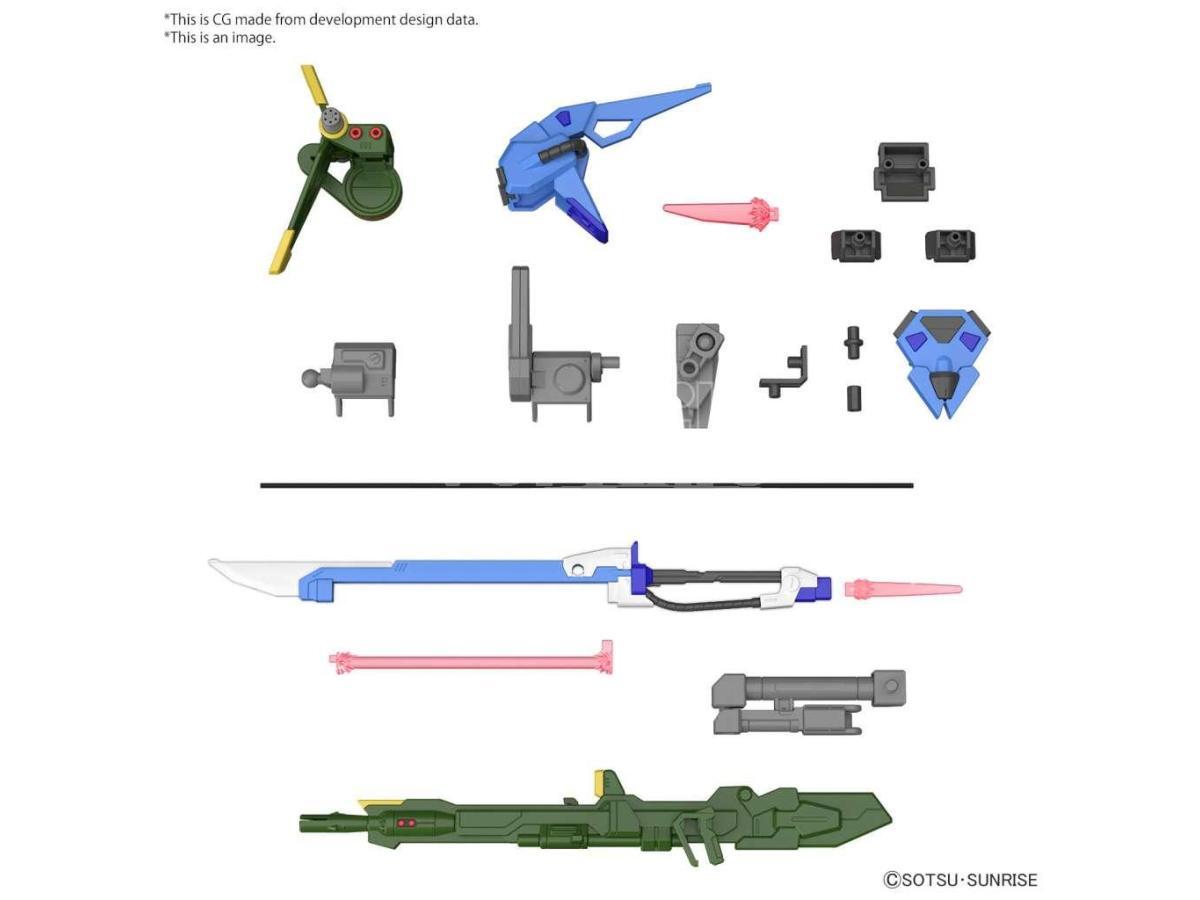 OPTION PARTS SET GUNPLA 02 LAUN STRI BANDAI