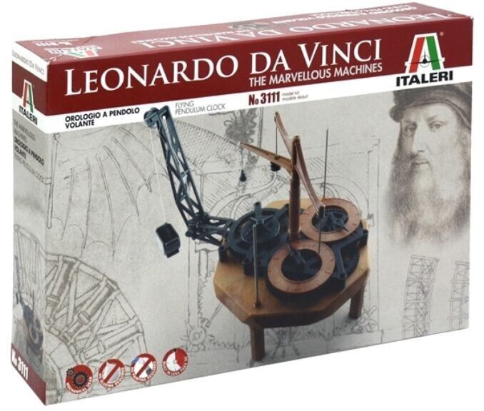 Italeri - OROLOGIO A PENDOLO VOLANTE LEONARDO DA VINCI