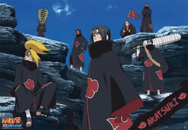 Naruto Shippuden Poster Akatsuki 91.5 x 61 cm Abystyle