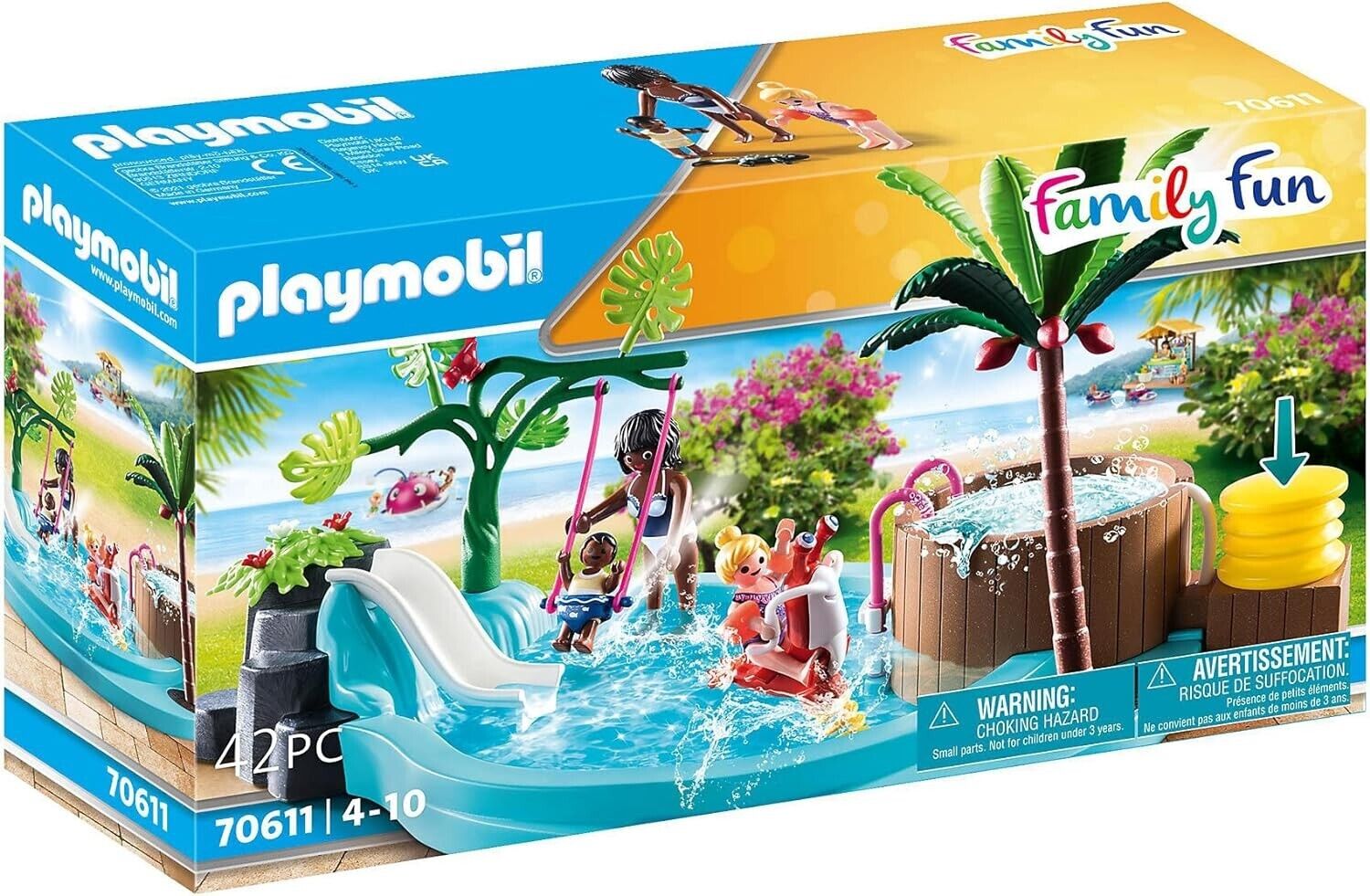 PLAYMOBIL FAMILY FUN 70611 PISCINA DEI PICCOLI