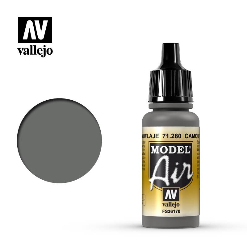 VALLEJO MODEL AIR CAMOUFLAGE GRAY 71280 COLORI VALLEJO