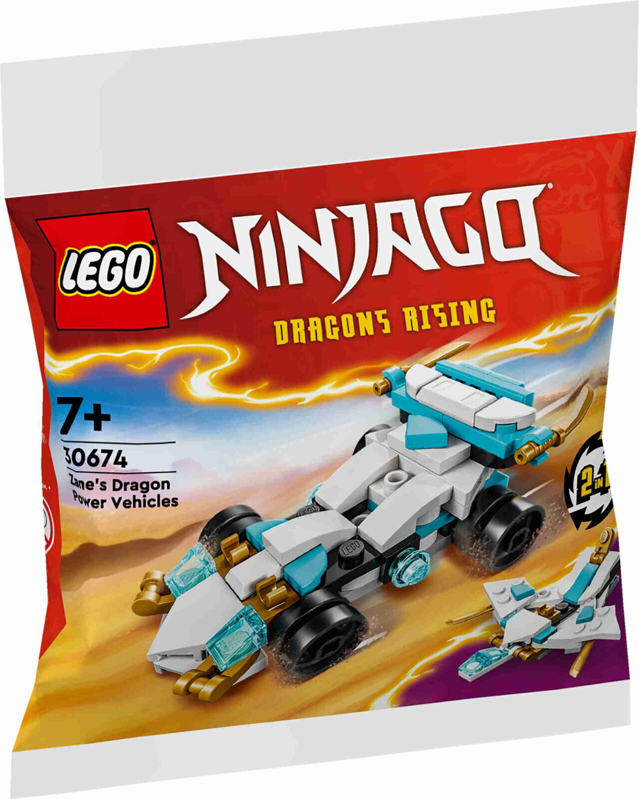 Lego Ninjago Dragons Rising I Veicoli: Potere Del Drago Di Zane 30674