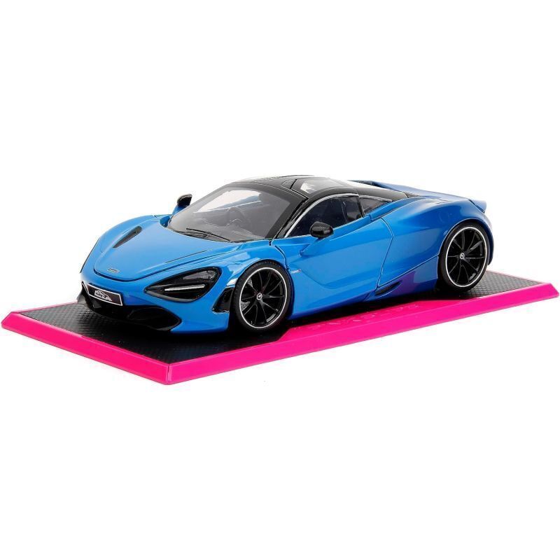 JADA TOYS, McLAREN 720S blu SLIPS ROSA, 1/24,  JAD34850