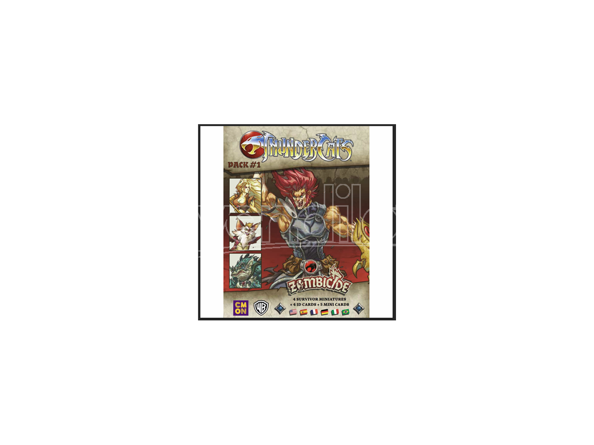 ZOMBICIDE BLACK PLAGUE - Thundercats Pack 1