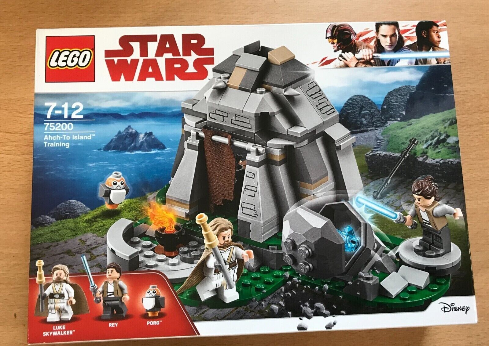 LEGO 75200 STAR WARS ADDESTRAMENTO AD AHCH-TO ISLAND NUOVO SIGILLATO