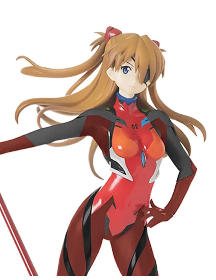 SEGA SPM PVC STATUE EVANGELION NEW THEATRICAL ED. ASUKA LANGLEY 30 CM FIGURE NEW