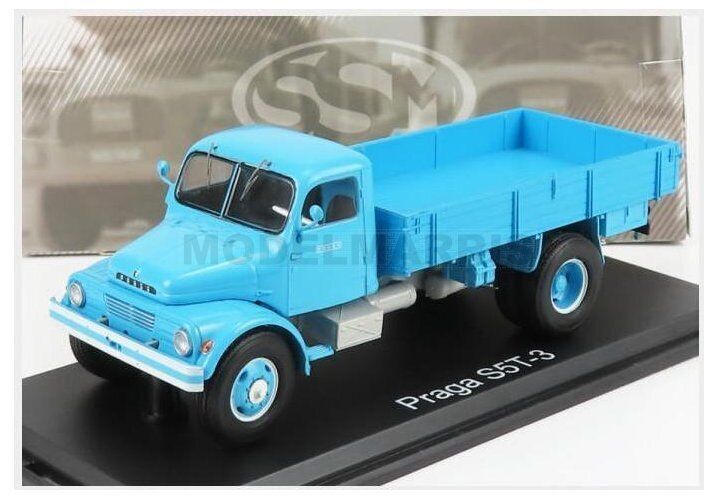 START SCALE MODELS SSM1425 PRAGA - S5T-3 TRUCK 2-ASSI 1965 - LIGHT BLUE - 1/43
