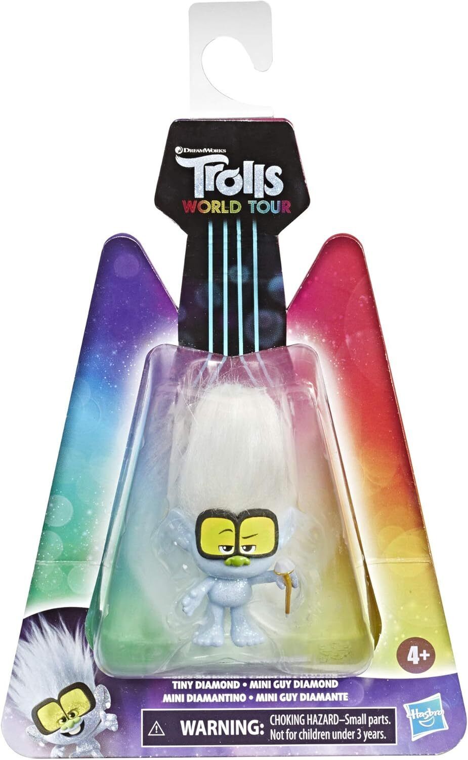 Hasbro Trolls World Tour -TRS SMALL DOLL TINY DIAMOND