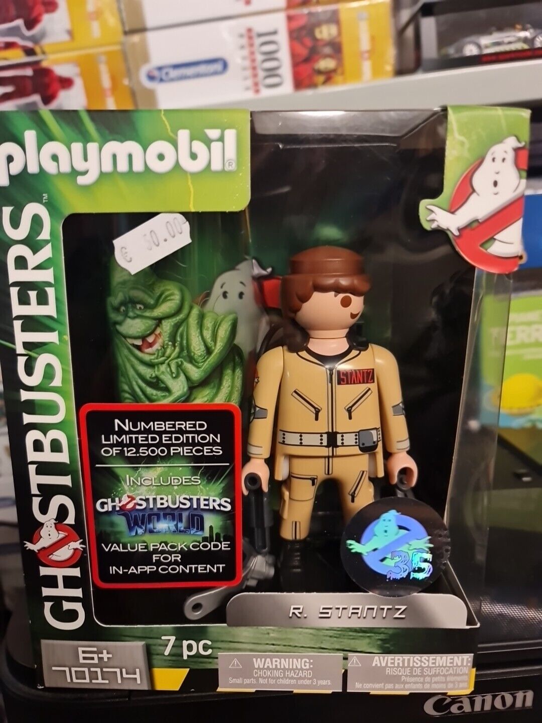 Playmobil Ghostbusters 70174 Personaggio R. Stantz da Collezione, dai 6 Anni
