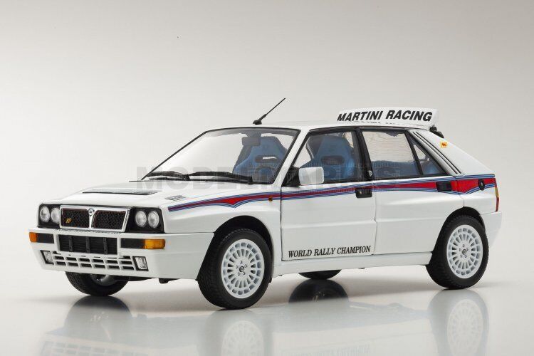 KYOSHO KY8344E LANCIA DELTA HF INTEGRALE MARTINI 6 1992 - 1:18