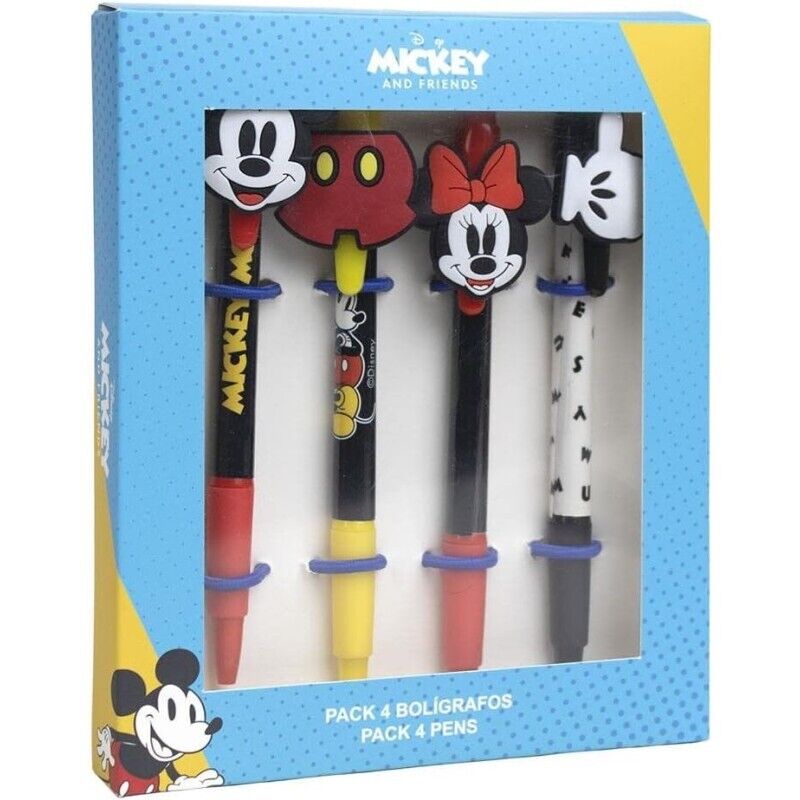 CERDÃ� LIFE S LITTLE MOMENTS - Pack di 4 penne di Mickey Mouse e Minnie, Un rega