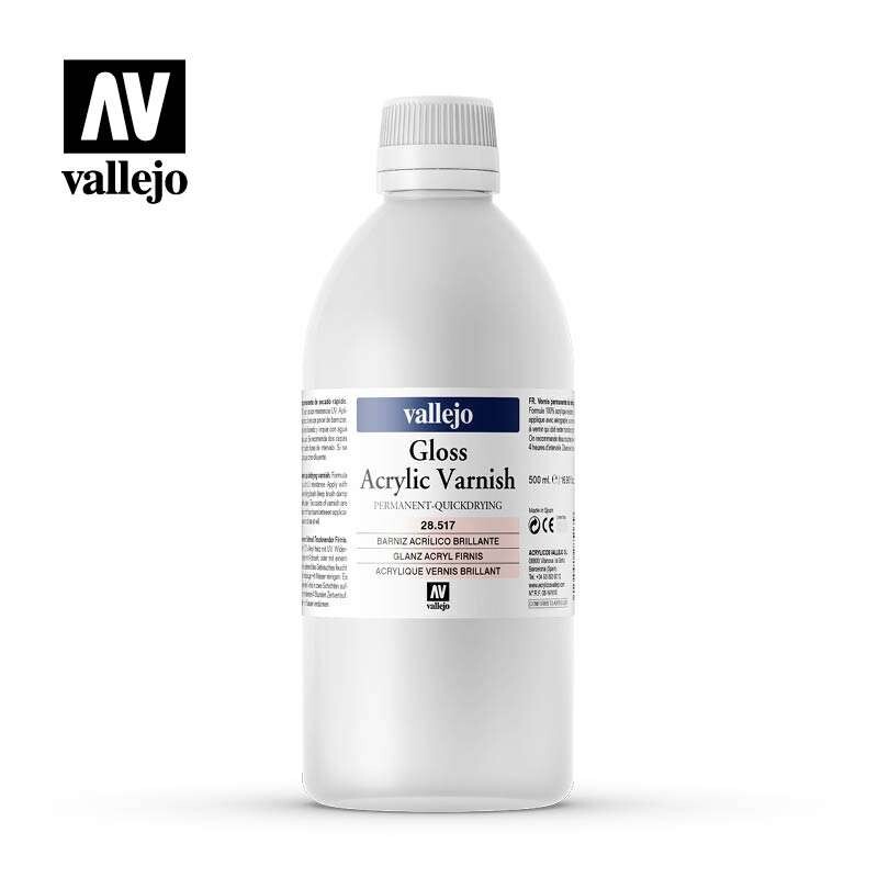AUXILIARY GLOSS VARNISH 500ML 28517