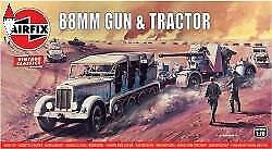 AIRFIX 1/76 VINTAGE CLASSIC: 88MM FLAK GUN E TRACTOR