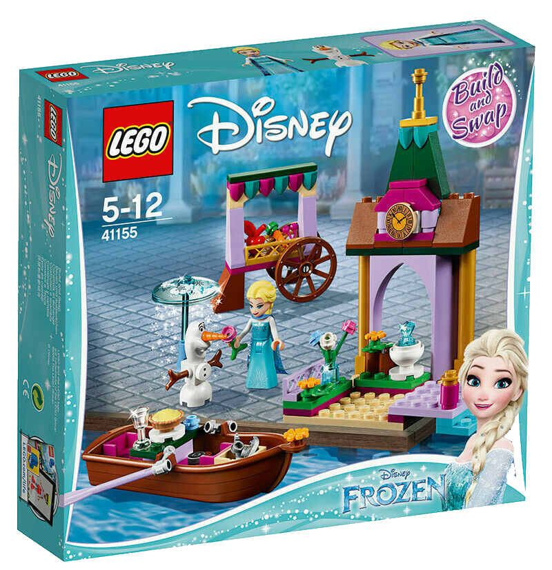 Lego Disney Princess Frozen L'avventura Al Mercato Di Elsa 41155 Elsa Olaf New