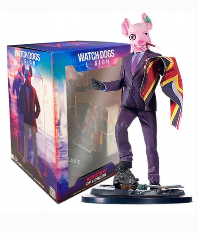 STATUA WATCH DOGS LEGION: RESISTANCE OF LONDON LIMITED ACTION FIGURE 26CM NUOVA