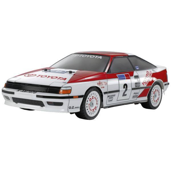 TAMIYA TT 02 1:10 RC TOYOTA CELICA GT-FOUR MULTICOLORE AUTOMODELLO MODELLISMO