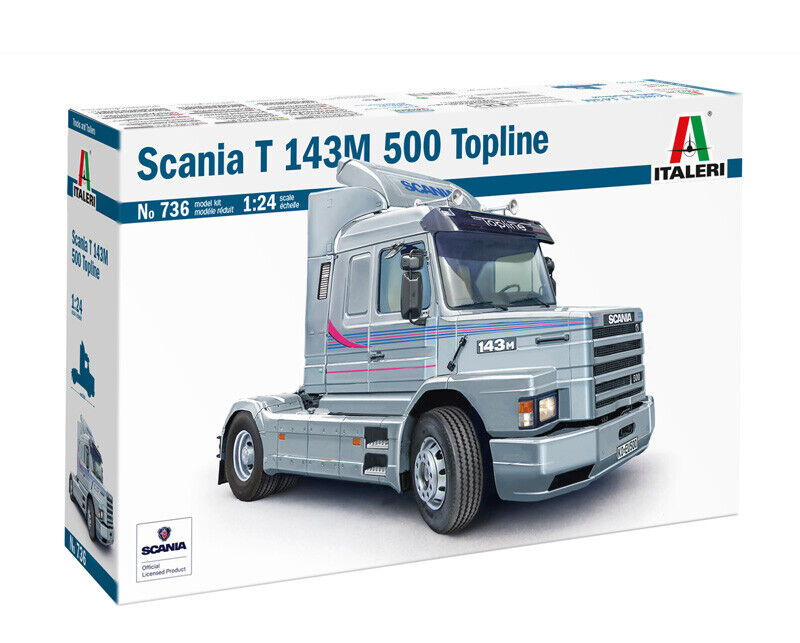 ITALERI SCANIA T143M 500 TOPLINE - 736 SCALA 1:24