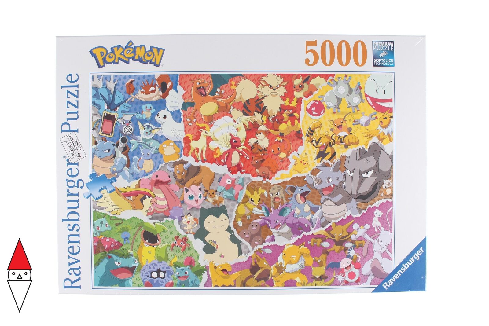 PUZZLE TEMATICO RAVENSBURGER CARTONI ANIMATI POKEMON ALLSTARS 5000 PZ