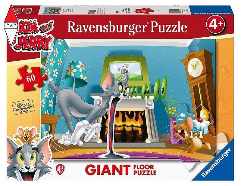 PUZZLE RAVENSBURGER PUZZLE 60 PZ MAXI TOM E JERRY