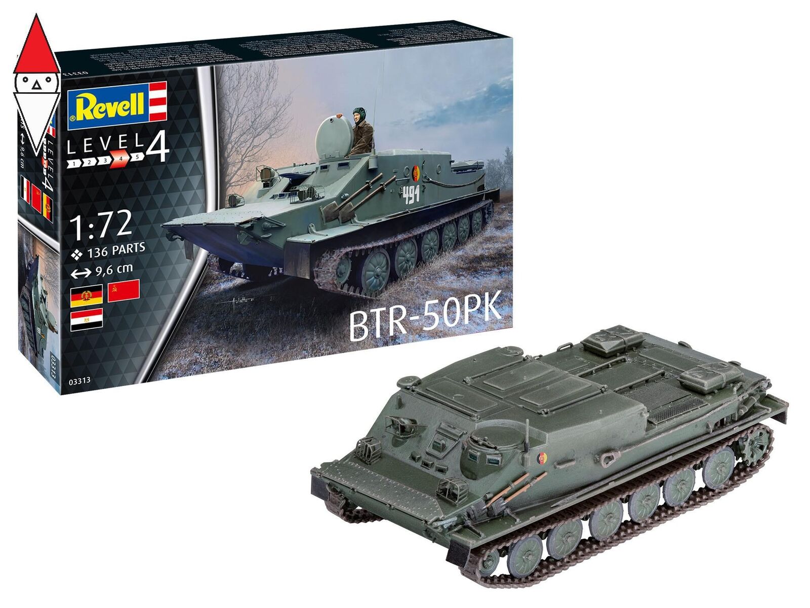 REVELL 1/72 BTR-50PK