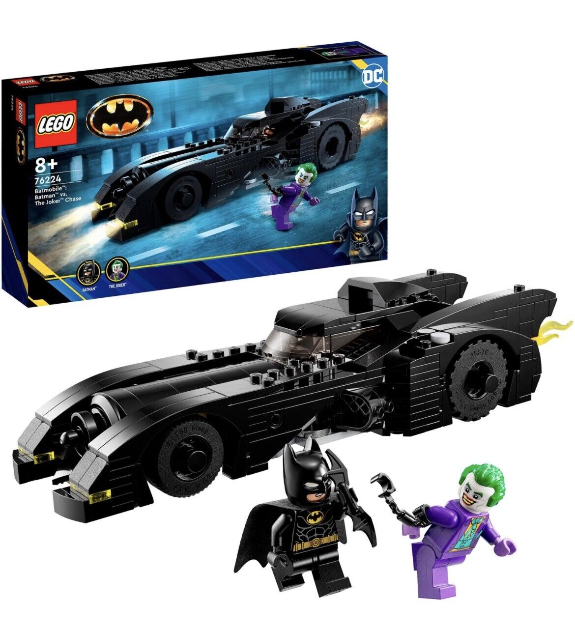 LEGO 76224 BATMOBILE INSEGUIMENTO BATMAN VS THE JOKER DC COMICS LIMITED