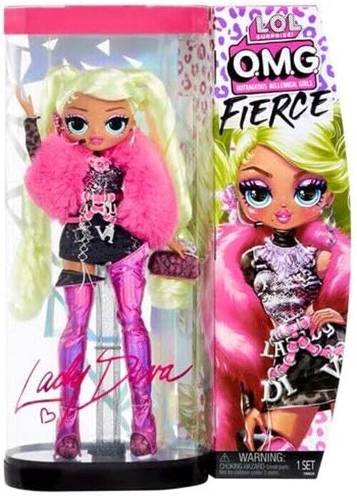 LOL SURPRISE OMG FIERCE BAMBOLA ALLA MODA LADY DIVA