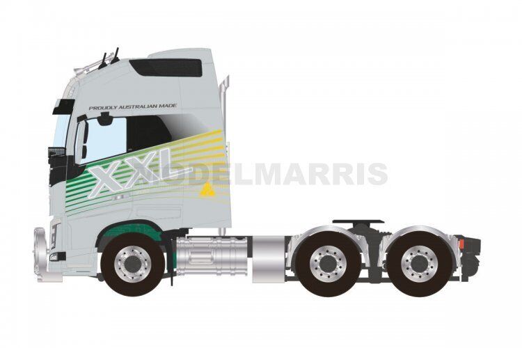 WSI 04-2119 VOLVO FH4 GLOBETROTTER XXL 6X4 TAG AXLE - 1:50 - WSI - 04-2119