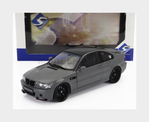 SOLIDO 1806508 BMW - 3-SERIES M3 (E46) COUPE 2000 - GREY - 1/18
