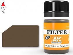SMALTO MODELLISMO AK INTERACTIVE DARK FILTER FOR WOOD