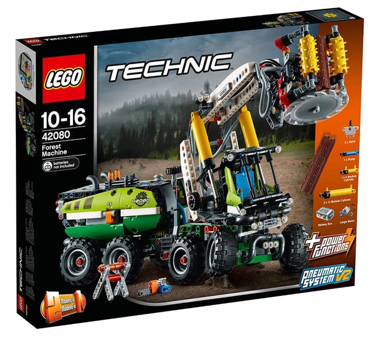 LEGO TECHNIC MACCHINA FORESTALE - LEGO 42080
