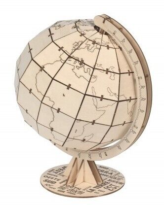 ARTESANIA LATINA - WORLD GLOBE WITH PRINTED MAP