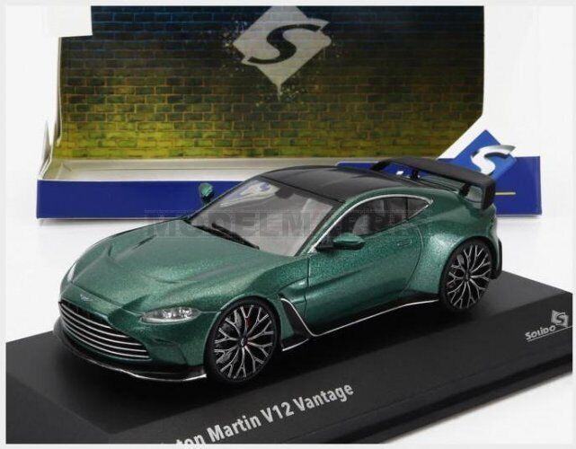 SOLIDO 4314101 ASTON MARTIN - V12 VANTAGE 2023 - GREEN MET - 1/43