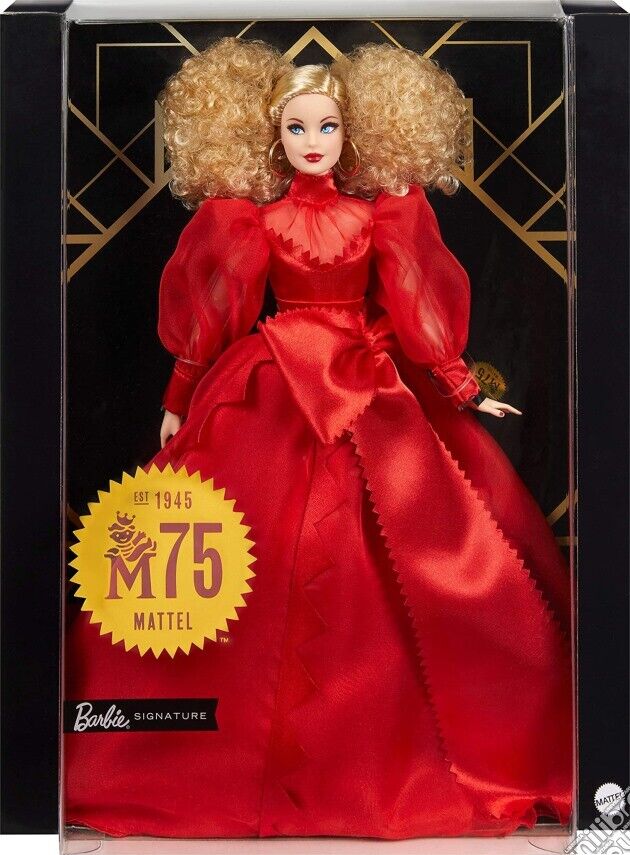 Barbie Collector Mattel GMM98 - 75Th Celebration Doll - BAMBOLA DA COLLEZIONE