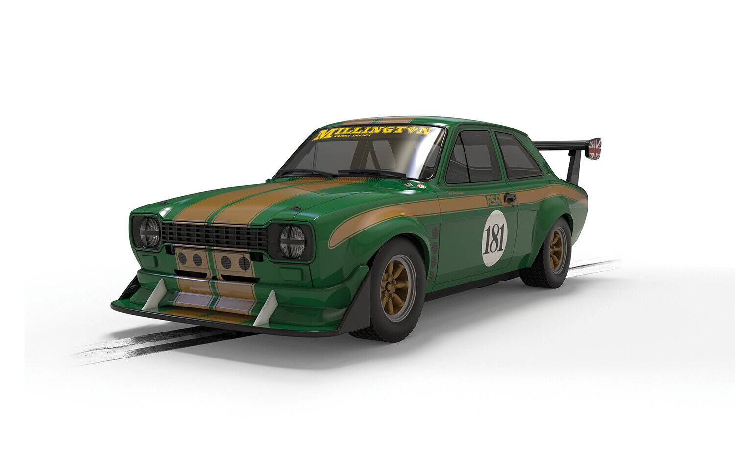 Ford Escort Rsr - Jim Hutchinson Slot Car Model SCALEXTRIC