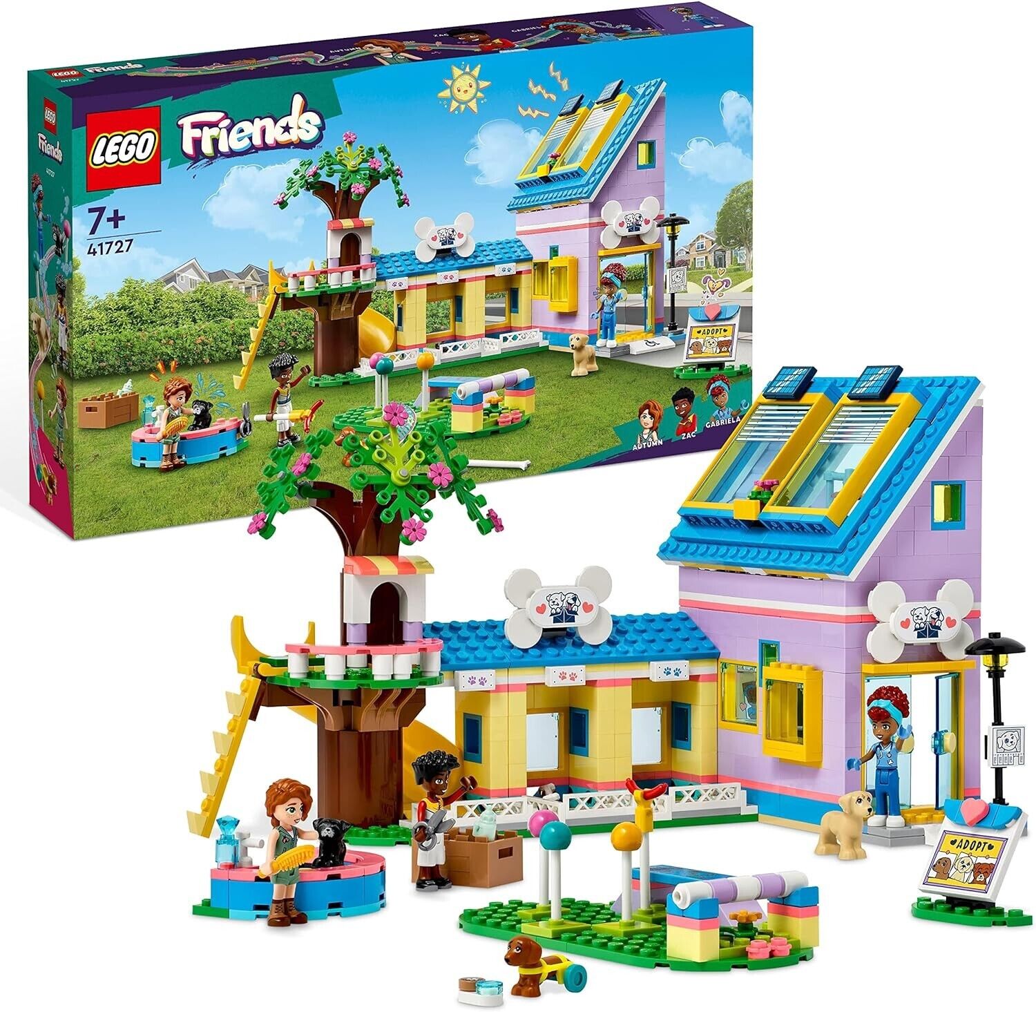 LEGO Friends Centro Salvataggio Canin 41727 / Bambini Gioco Giocattolo Natale