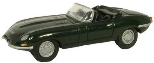 Oxford 76ETYP001 Jaguar E Roadster Racing Verde 1/76 Scala 00 Gauge T48 Pos