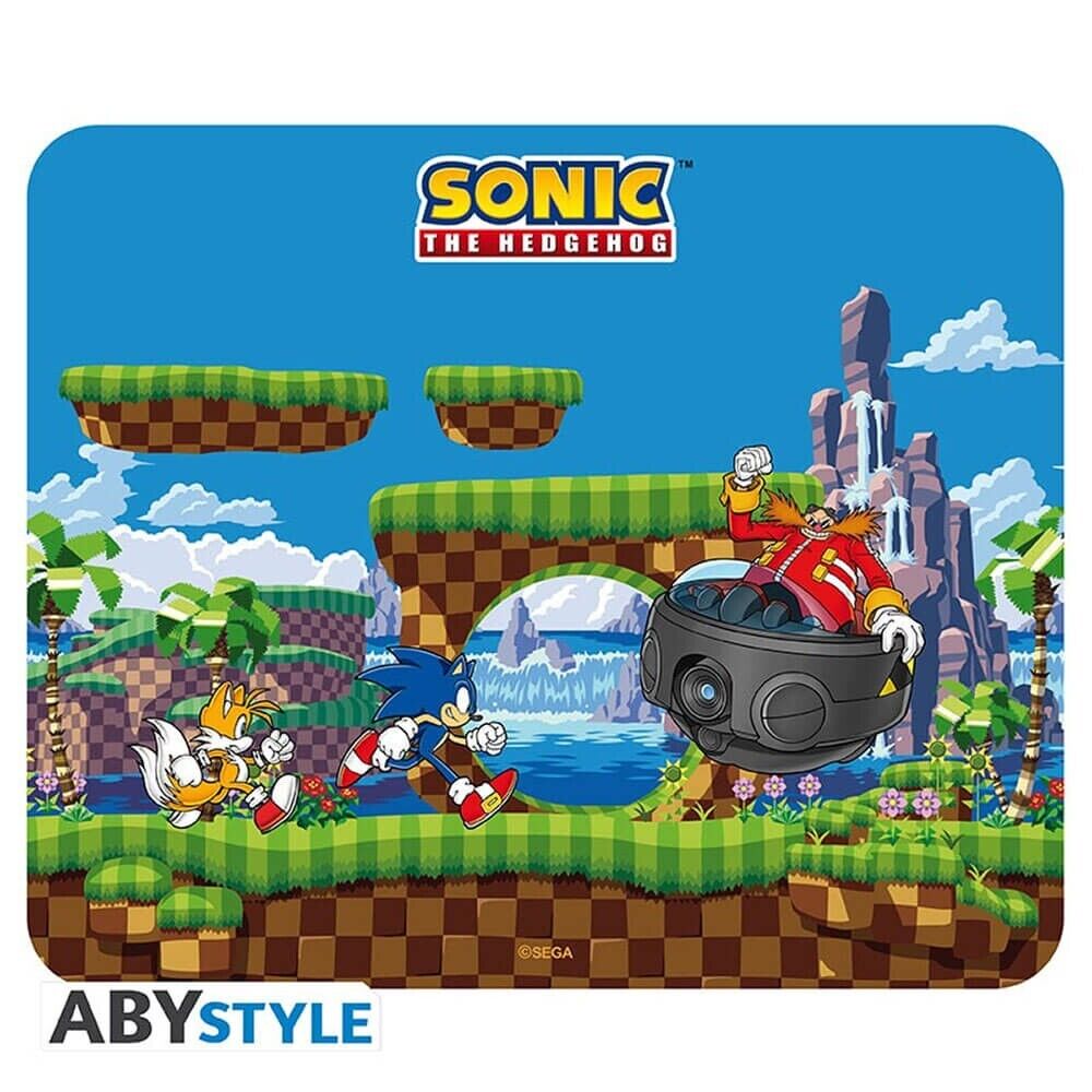 Sonic Flexible Mousepad "Sonic, Tails e Doctor Robotnik"- Tappetino Mouse - Abys