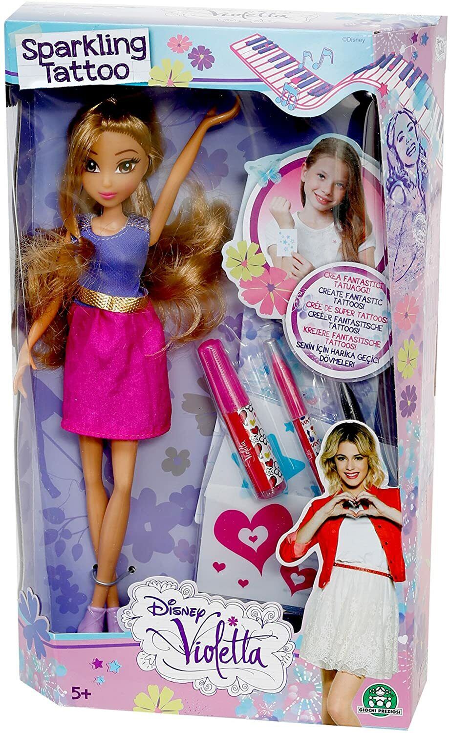 Collezzione Violetta, Violetta Sparkling Tattoo